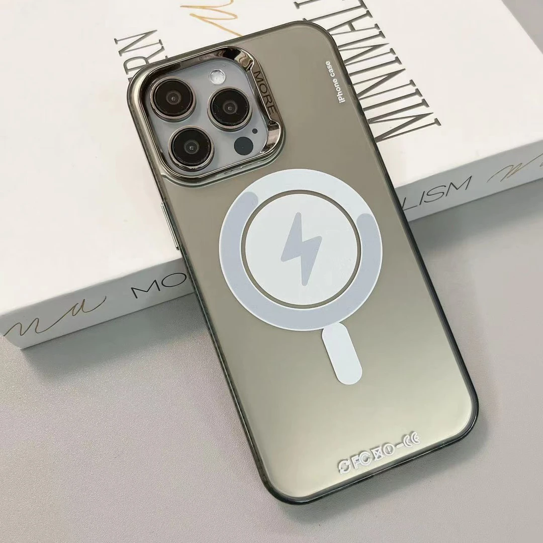 磁吸适用iPhone15手机壳14plus苹果13promax无线充电12磨砂11