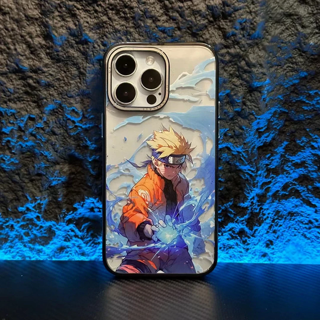 火影忍者鸣人适用iPhone15promax手机壳潮牌14pro苹果13透明12潮