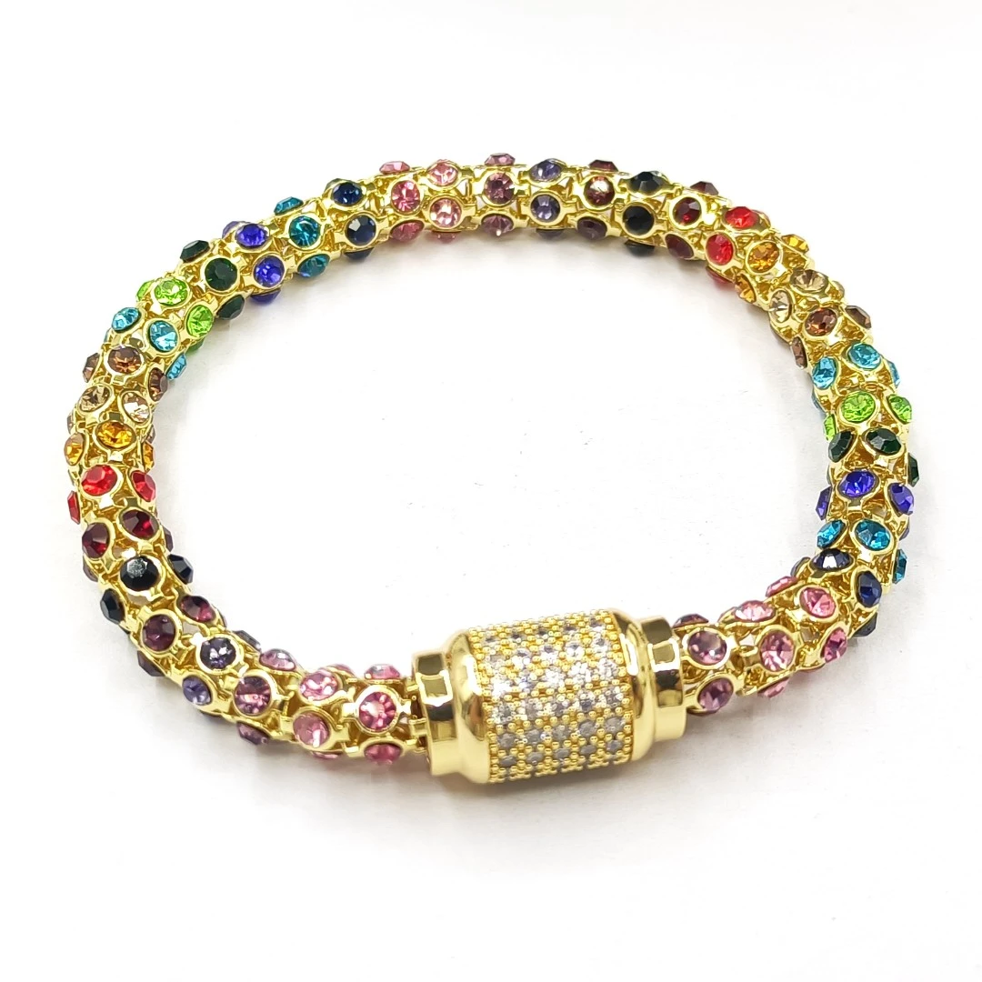 铜合金合成锆石手链 PY-51296 手链欧美优雅简约气质百搭时尚