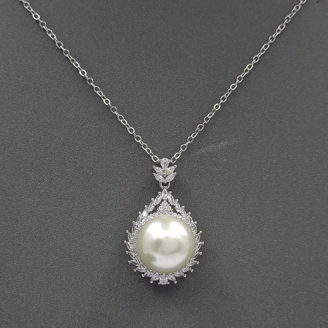 铜合金项链 ZSS-36935 项链时尚气质精致轻奢欧美大方