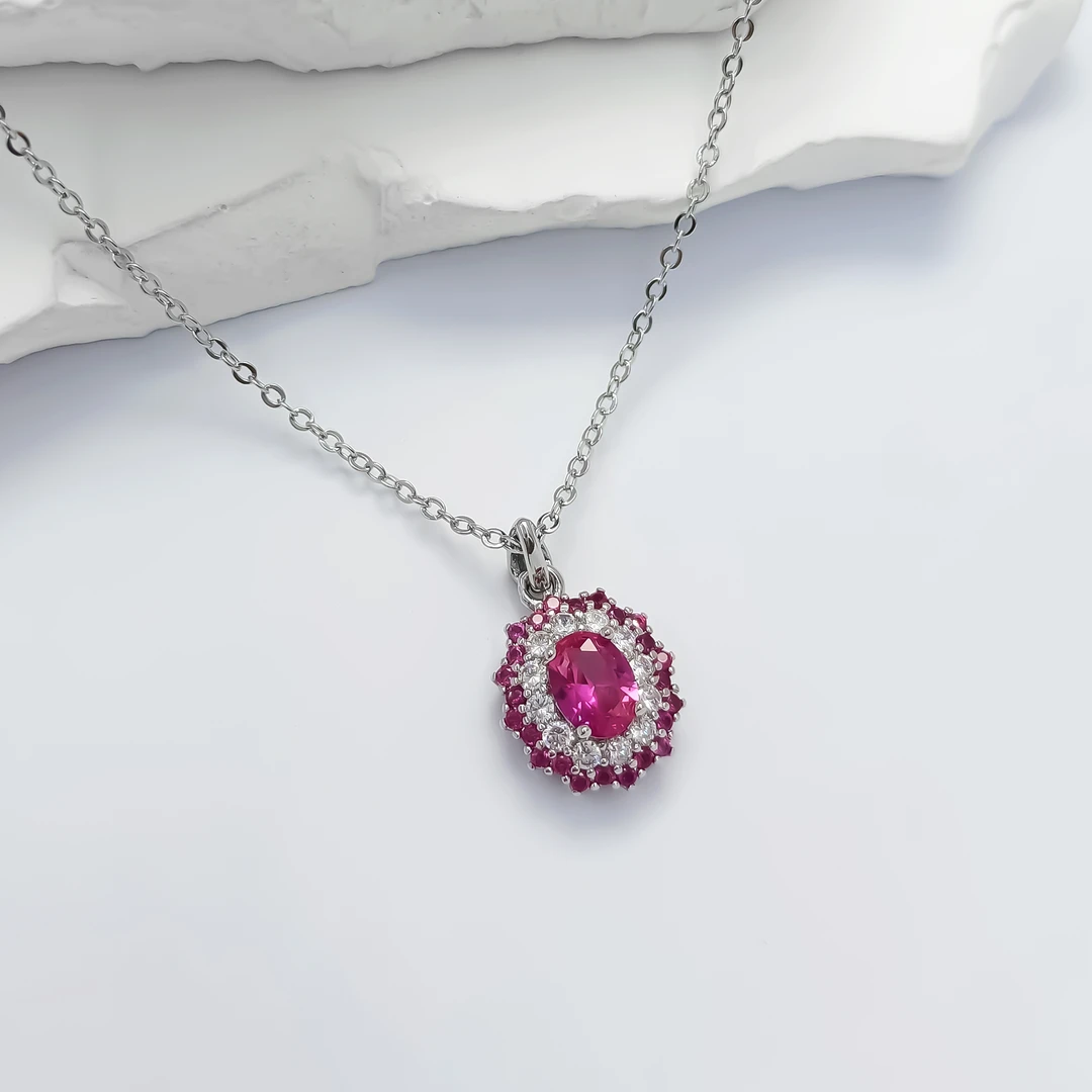 铜合金项链 HSM-55715 项链高级感百搭设计欧美轻奢