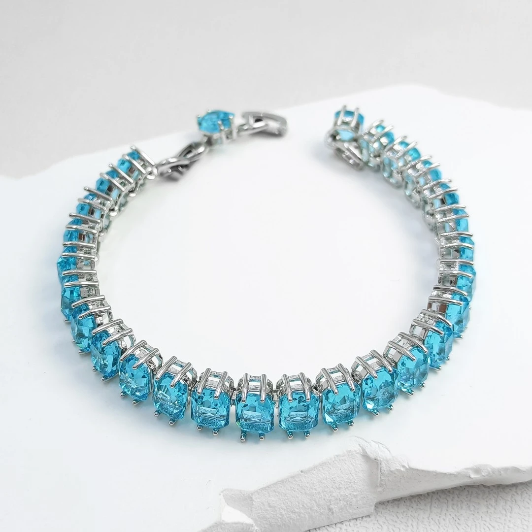 合金合成锆石手链 SMX-52891 手链欧美时尚精致小众大方