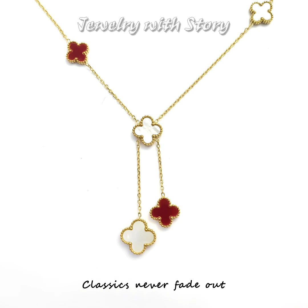 钛钢项链 ZAF-70369 项链高级感百搭设计欧美轻奢