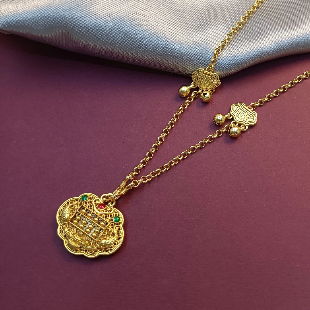 铜合金项链 RSS-52871 项链欧美简约气质时尚小众个性