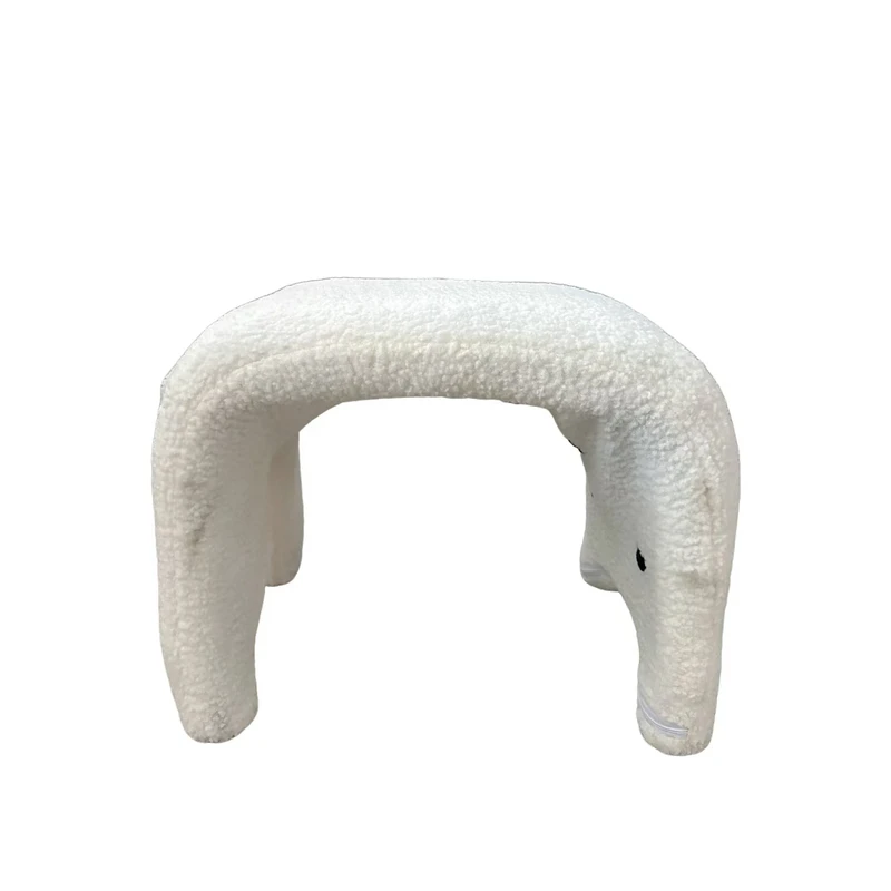 网红猫咪凳子大号北欧家用矮凳玄关入户门口换鞋凳简约梳妆化妆凳