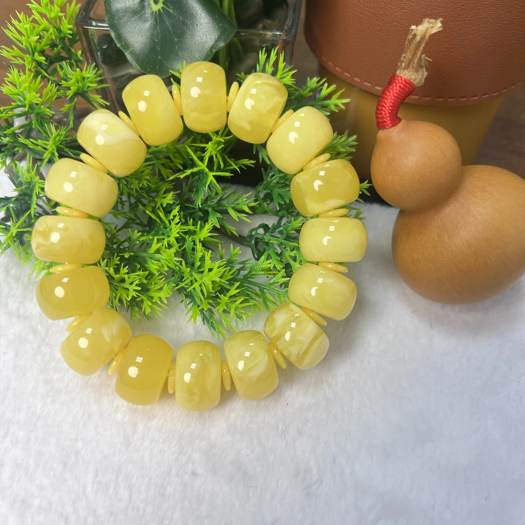 W014古巴新蜜算盘珠17+白