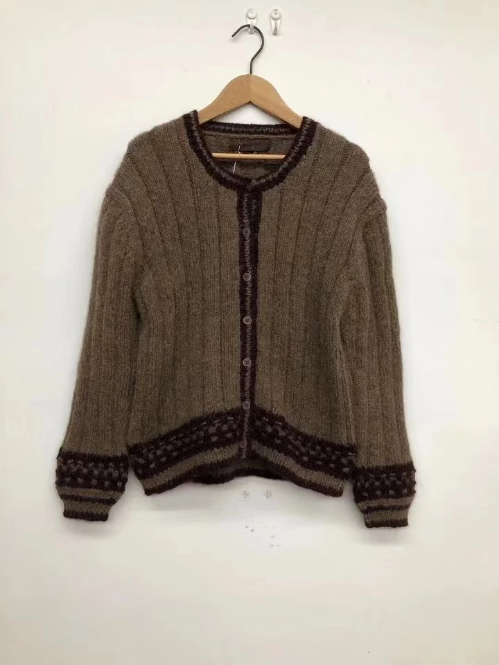 妝點家 左岸迷香 羊驼毛  尼龙  羊毛 针织开衫 Z21FW 7095