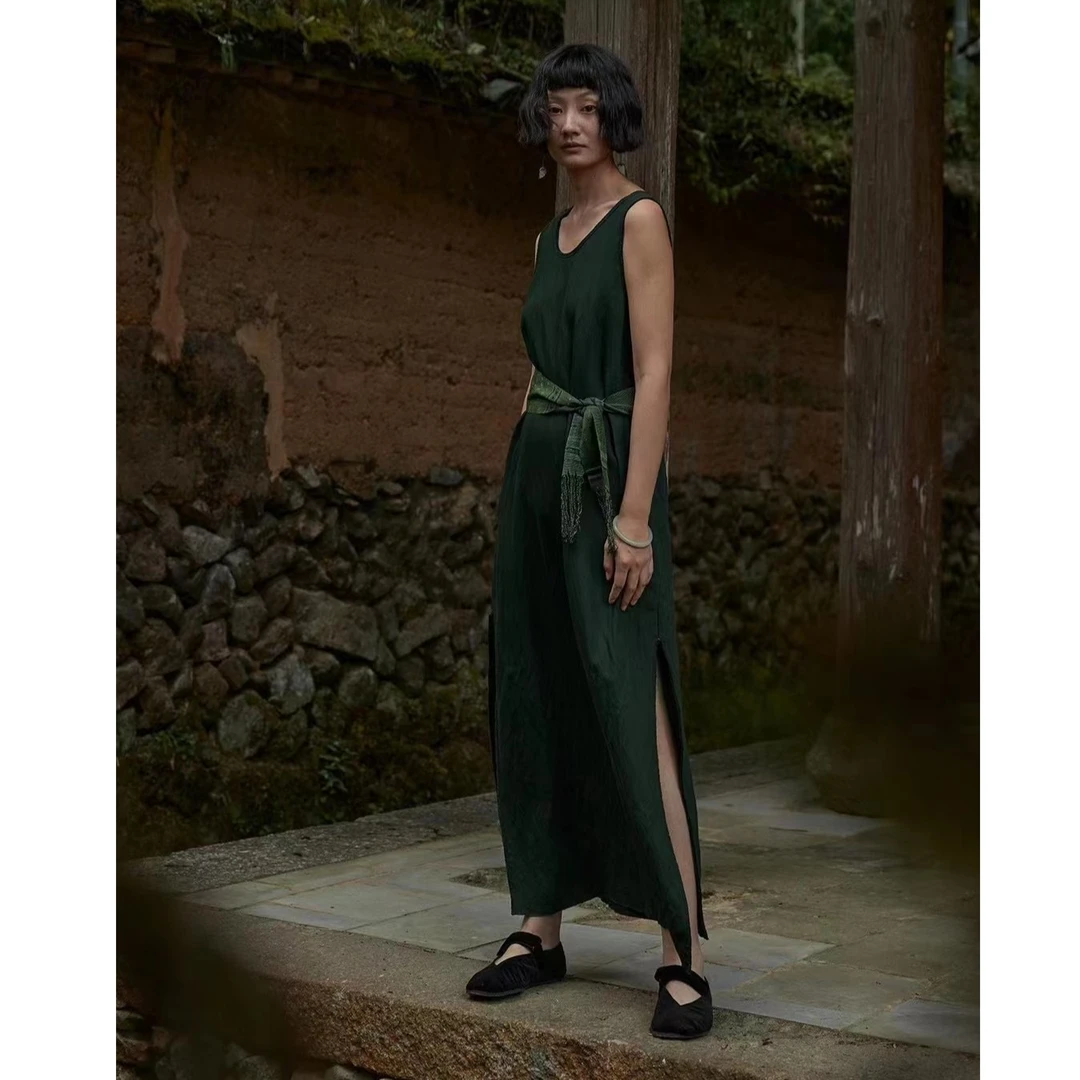 妝點家  左岸迷香  连衣裙  23SS/5014  锦纶  粘纤