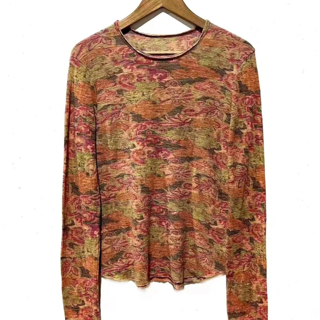 妝點家  左岸迷香 羊毛 T恤  要干洗 Z23FW 4010