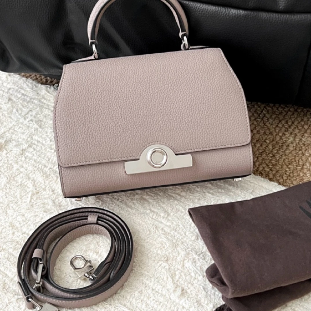 95新 MOYNAT/摩奈 莫奈斑鸠灰小号rejane