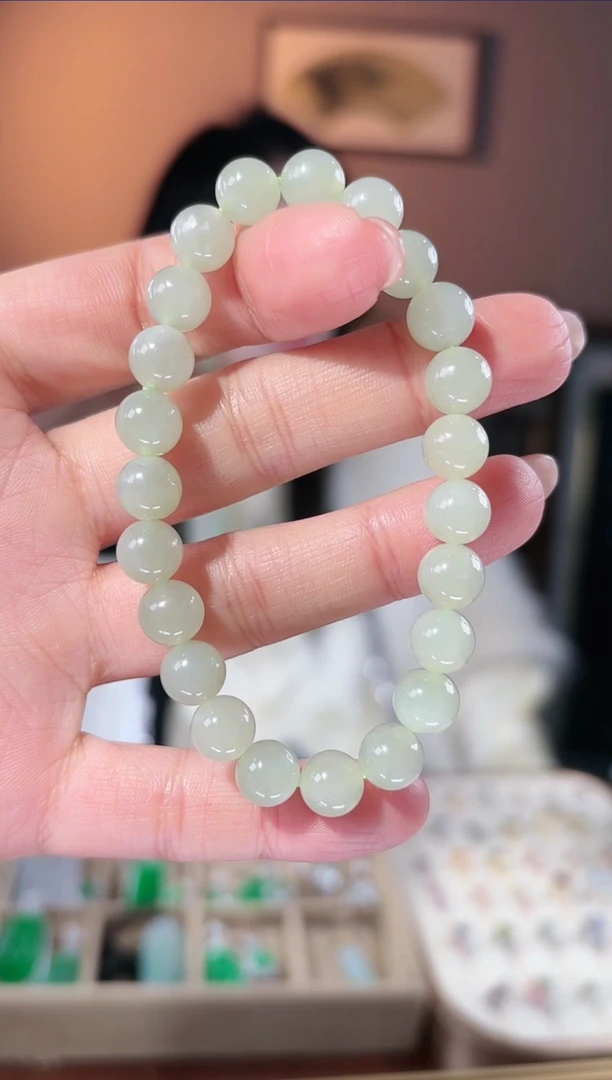 【闪购商品】和田玉手链未镶嵌晴水手串