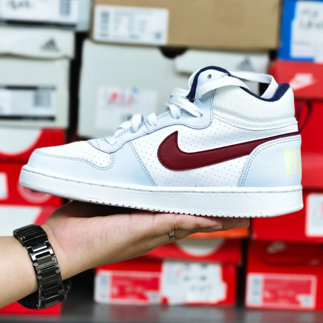 Nike耐克COURT BOROUGH MID GS女子大童运动休闲板鞋