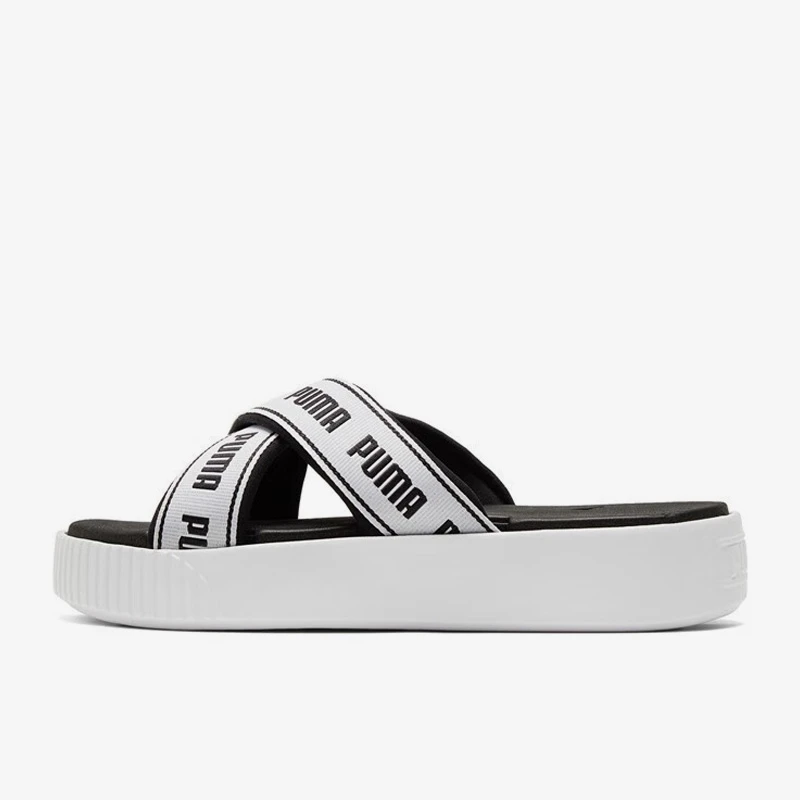 【瑕疵慎拍】Puma夏季一字拖运动鞋拖鞋沙滩鞋380677-0137(无原盒)