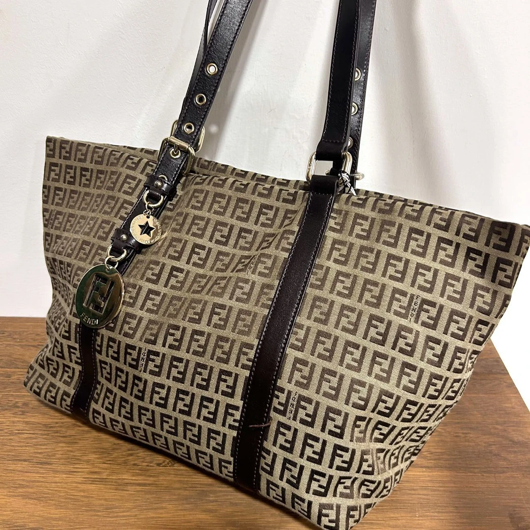 95新 FENDI/芬迪 赛比专属/芬迪托特单肩包/98新
