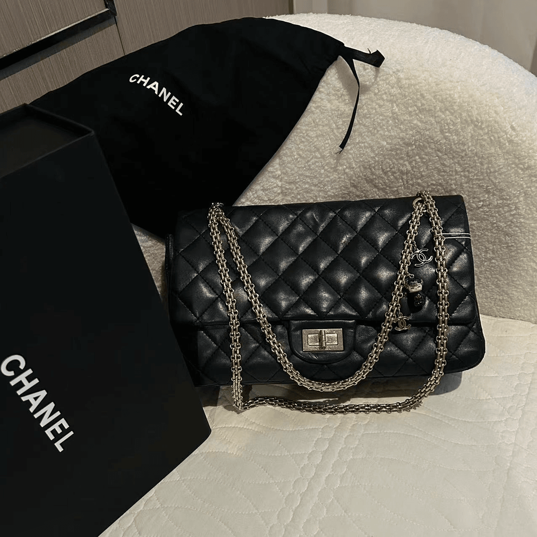 95新 Chanel/香奈儿 多多奢品/香奈儿2.55单肩斜挎包 98新
