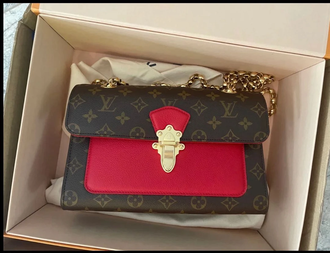 95新 LouisVuitton/路易威登 赛比专属/LV维多利亚单肩包/98新