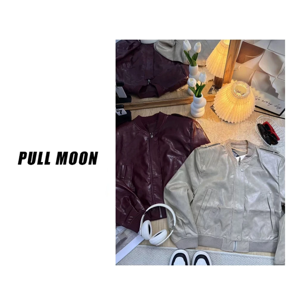 38-930538 美式复古立领高端短外套 138