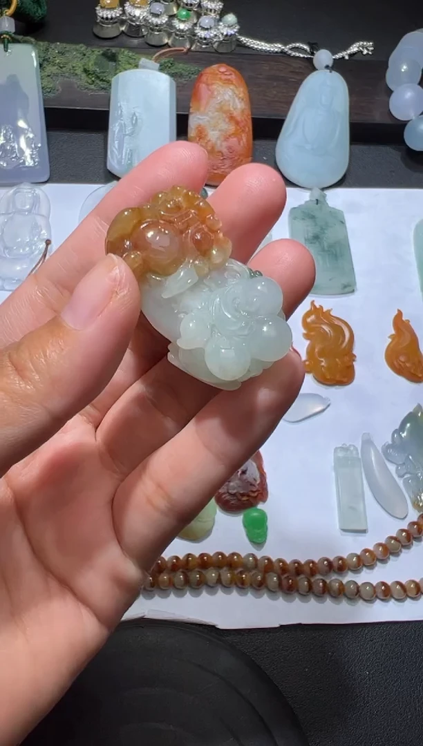 【闪购商品】定制翡翠未镶嵌貔貅