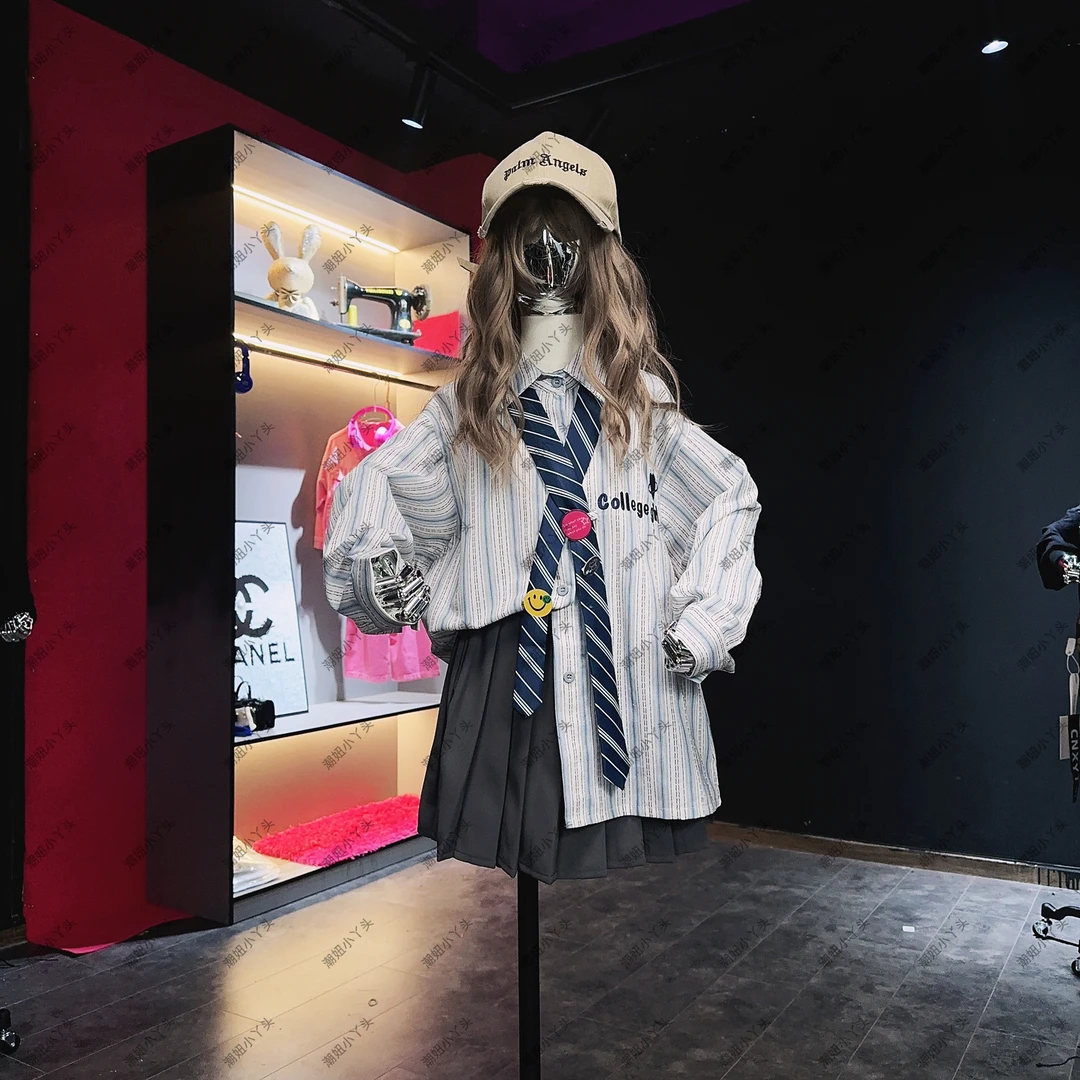 编码“23”套装女童休闲时尚宽松中大童春秋季童装