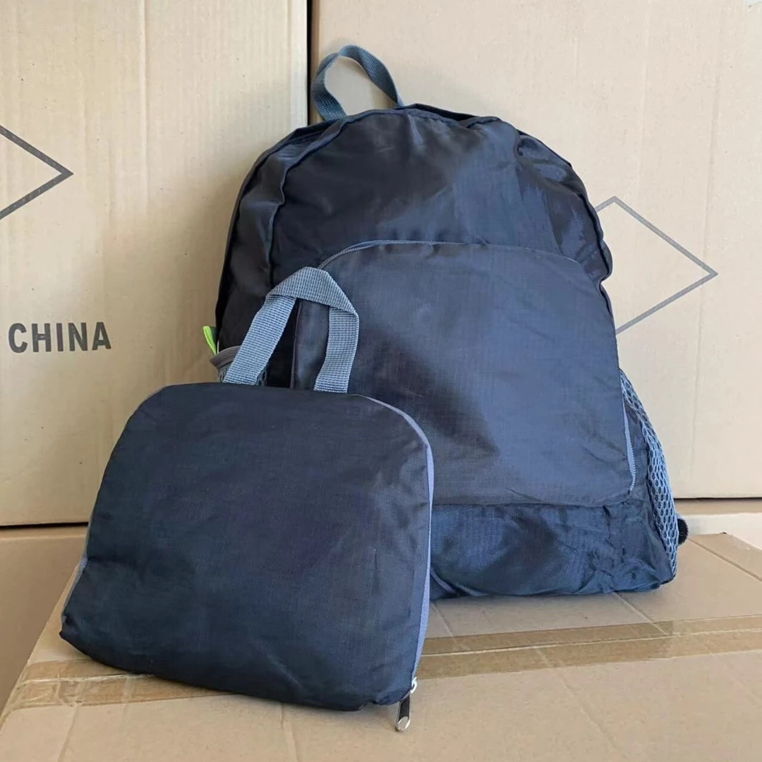40*35cm超方便可折叠便携双肩包黑色