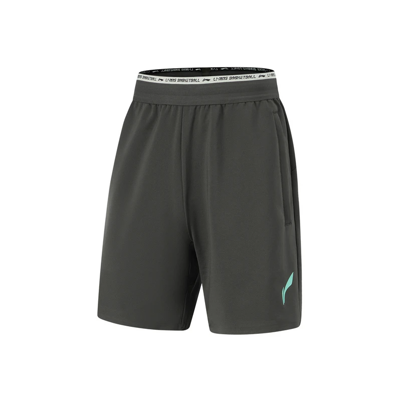 LI-NING/李宁CBA篮球系列男子中腰速干凉爽运动短裤AKSU409-B品