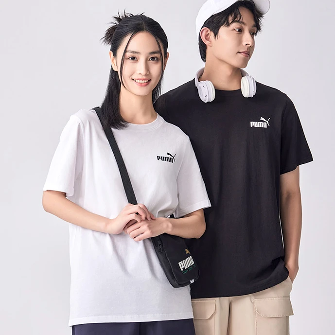 【星然】男女同款休闲夏季圆领百搭运动T恤 683484-01 683484-02