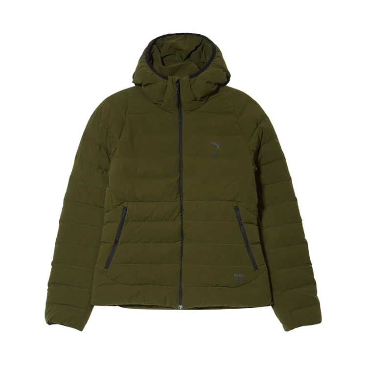 PUMA/彪马女子保暖连帽拉链长袖外套运动羽绒服522580