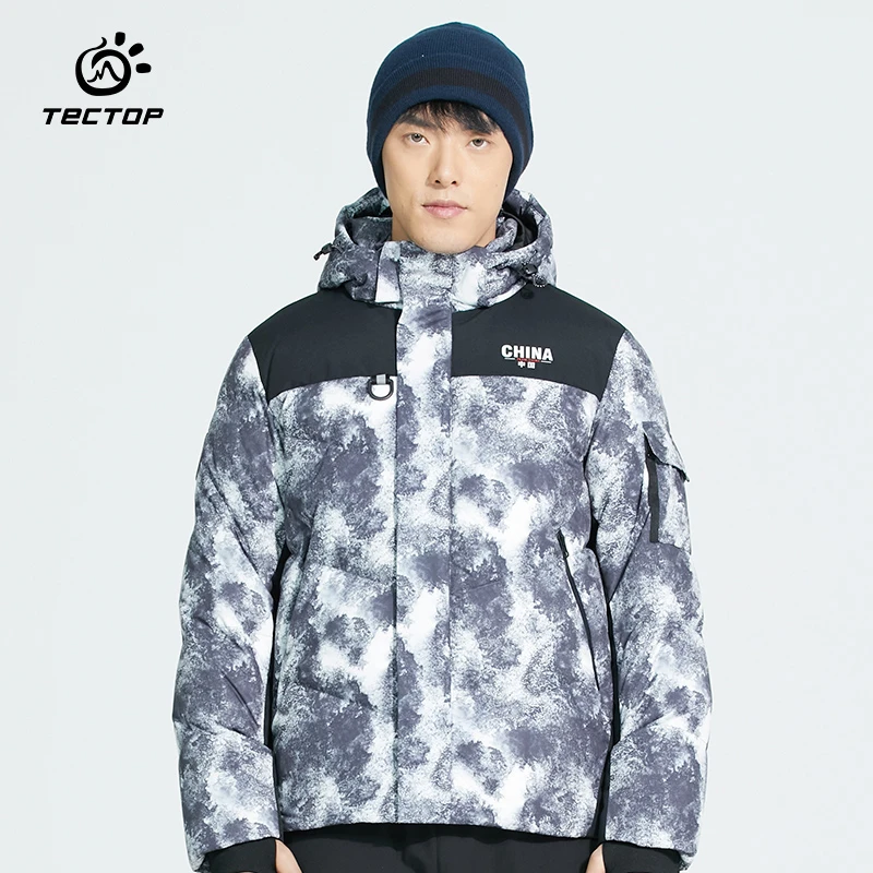 TECTOP探拓男子冬季通勤户外运动休闲舒适保暖短羽绒服1245079YRG