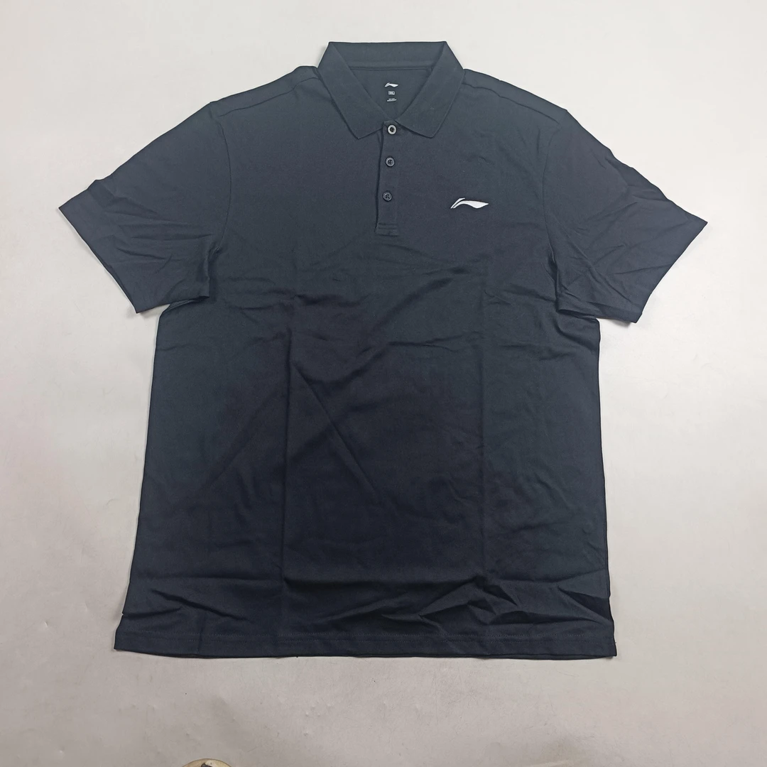 LI-NING/李宁团购系列男子休闲时尚百搭运动短袖PLOL衫APLT261