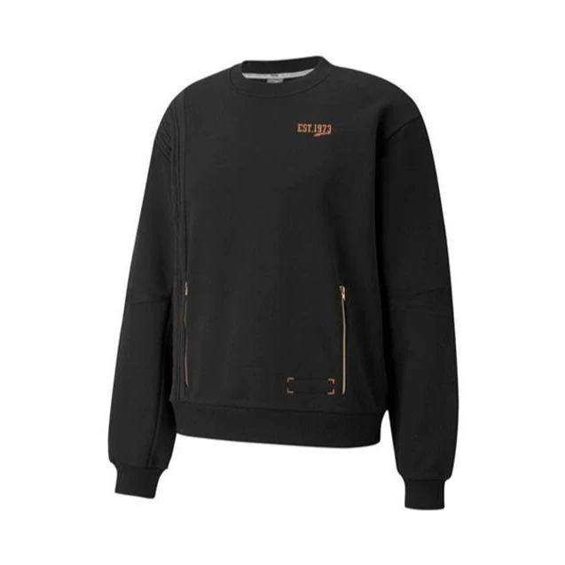 Puma彪马 秋冬款男子加绒保暖休闲户外通勤卫衣套头衫532207-01