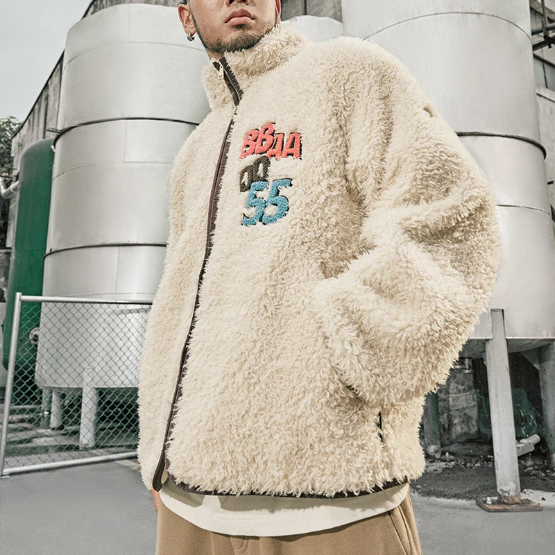 李宁男子反伍BADFIVE篮球系列针织外套秋季摇粒绒保暖上衣AFDT885