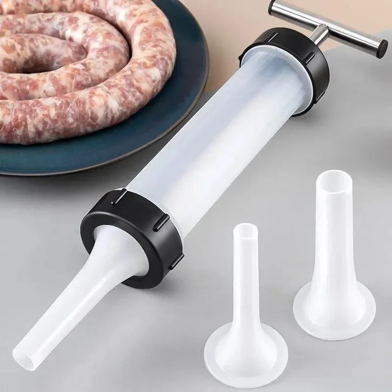 手工灌香肠器自制灌腊肠工具手动灌肠器家用小型罐装香肠的多功能