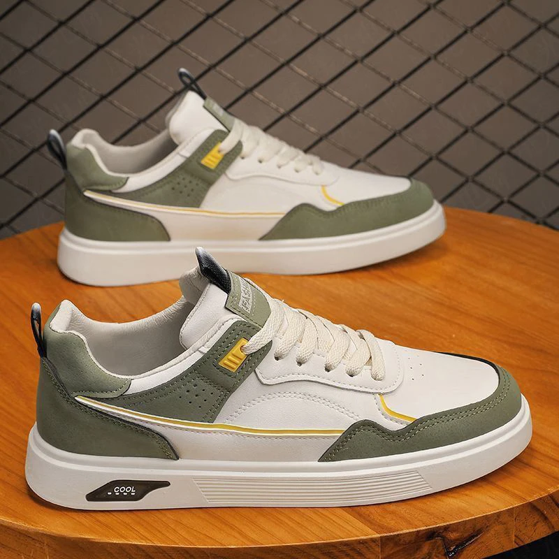 凯撒官方正版男鞋夏季轻便透气厚底板鞋子男款潮流百搭休闲运动鞋