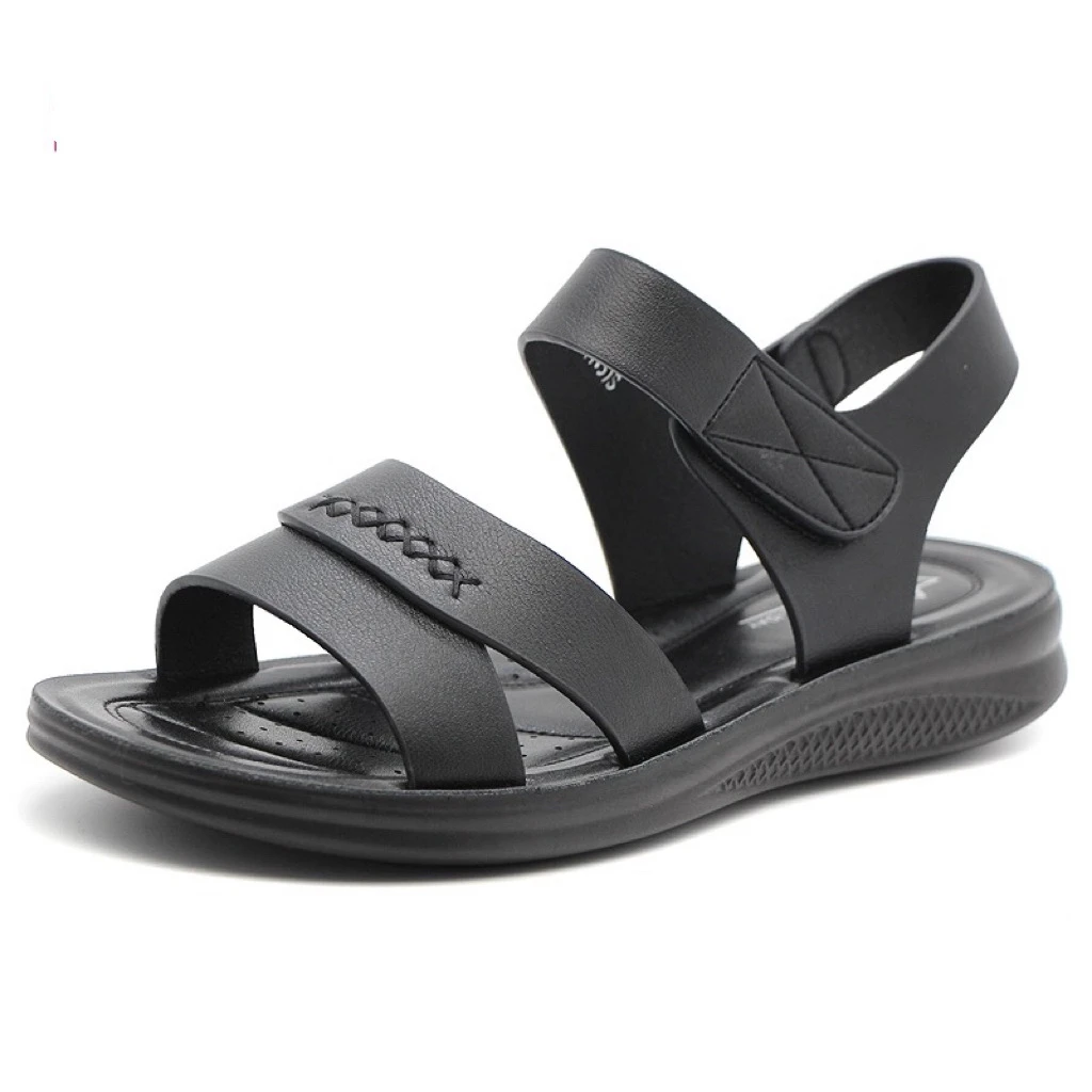 夏季1800魔术贴平底凉鞋女鞋23X