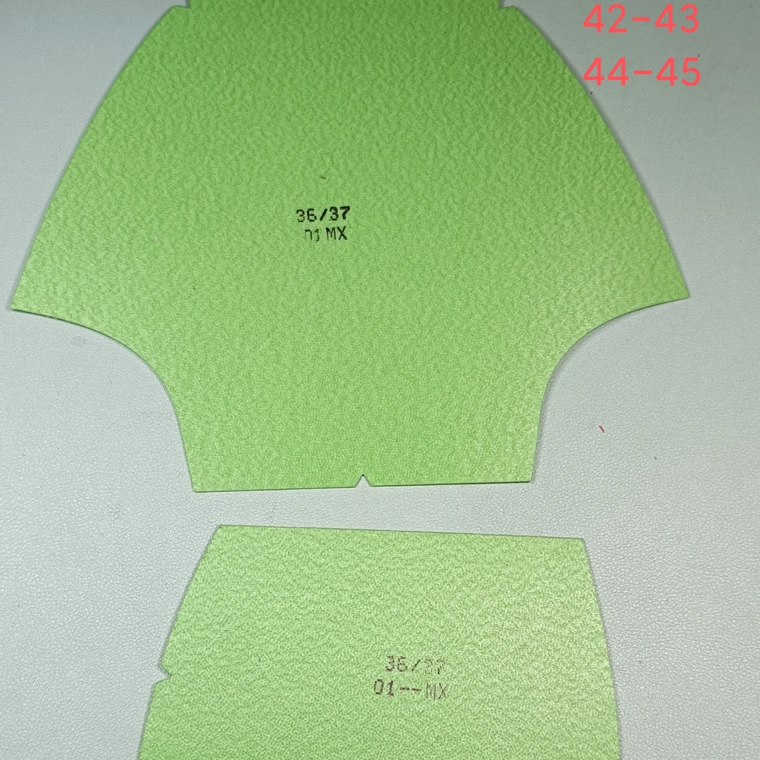 手工棉鞋塑料样版