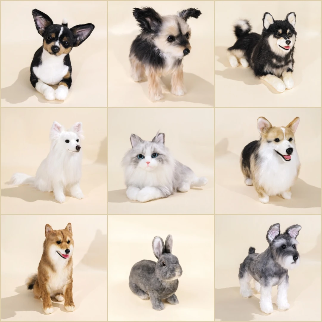 限量款直播间特供款仿真宠物玩偶公仔布偶毛绒玩具女生日儿童礼物