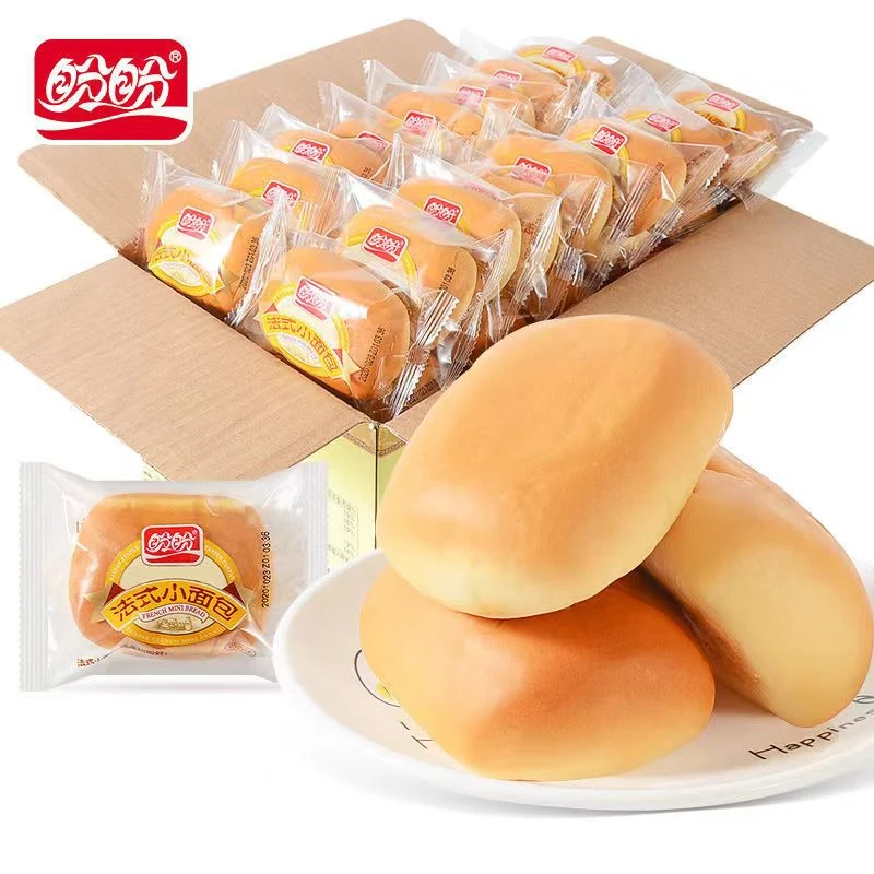盼/盼法式小面包早餐面包整箱零食批发休闲手撕糕点代餐实惠奶香