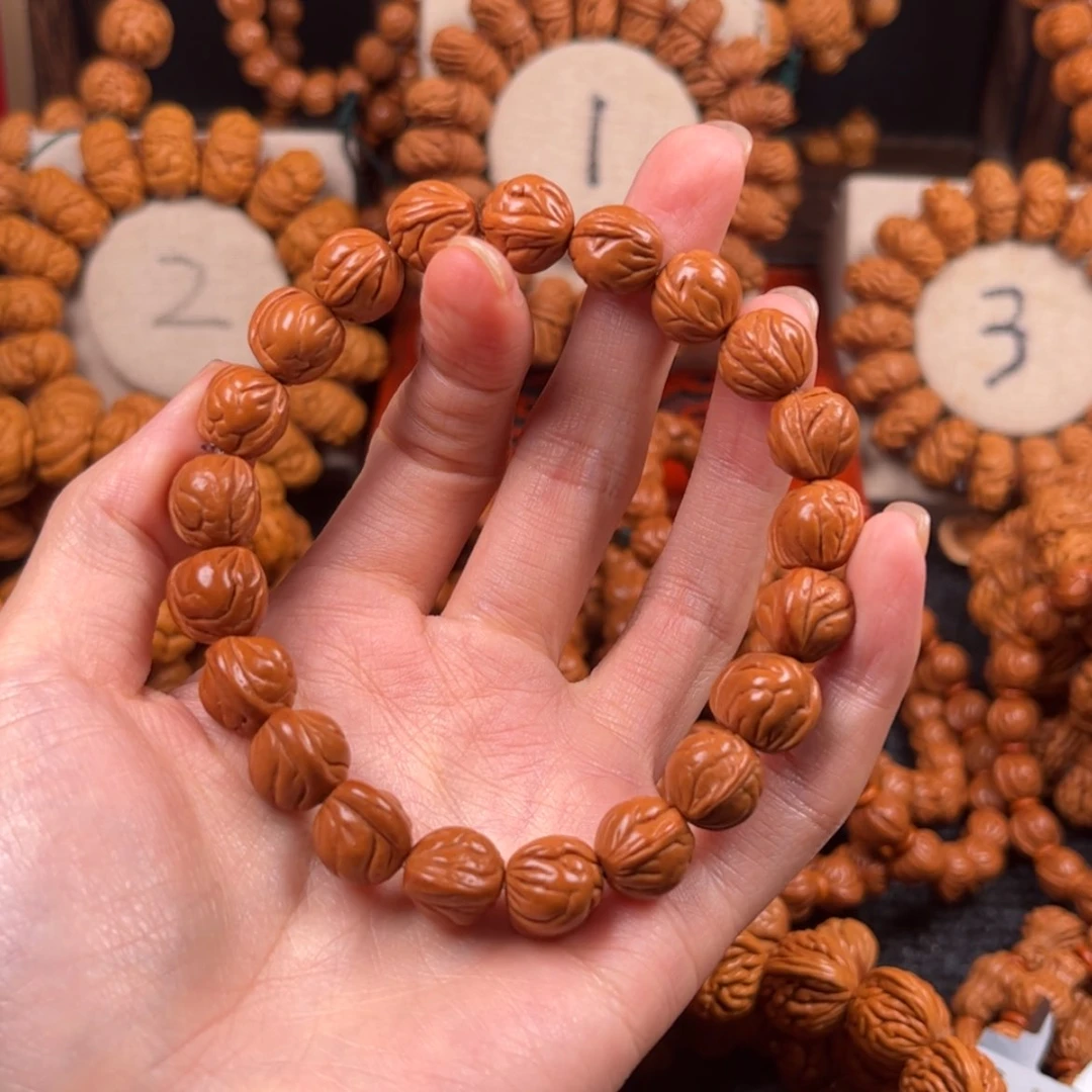 【闪购商品】桃核手串木****?31