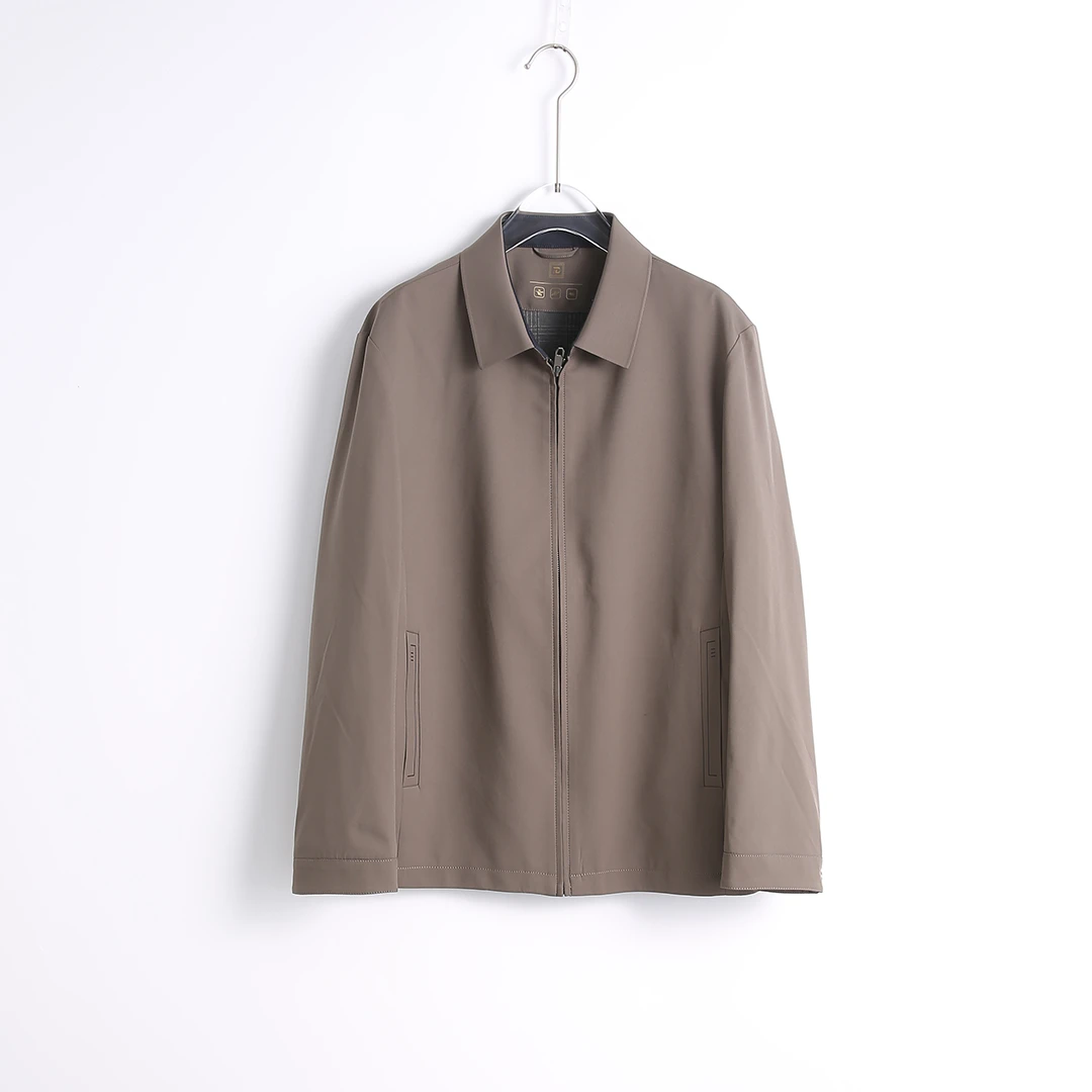 2024新款男士轻商务秋季立领夹克28750