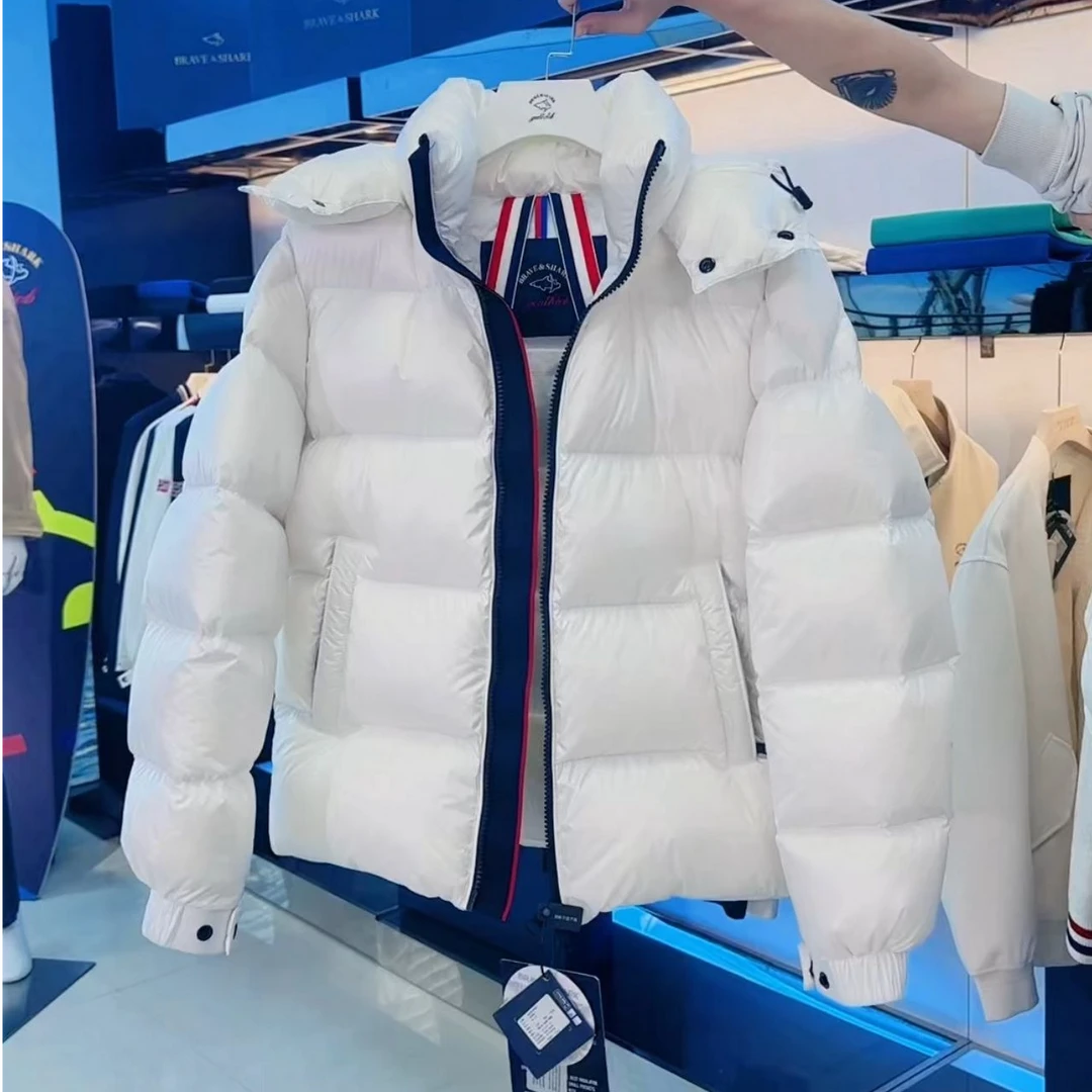 BRAVE&SHARK/勇士鲨鱼95断码撤柜白鹅羽绒服2227
