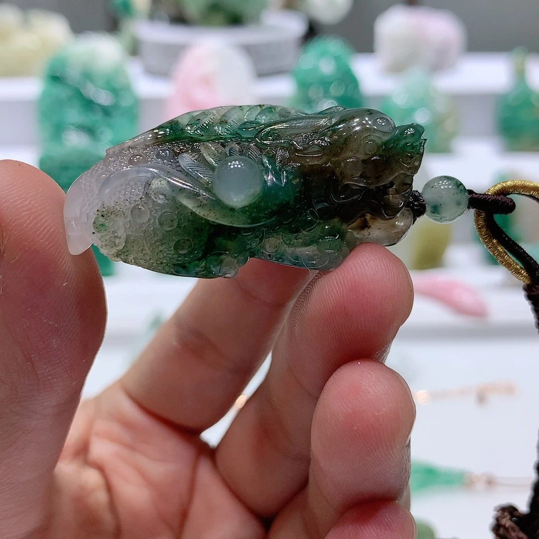 独山玉挂件未镶嵌