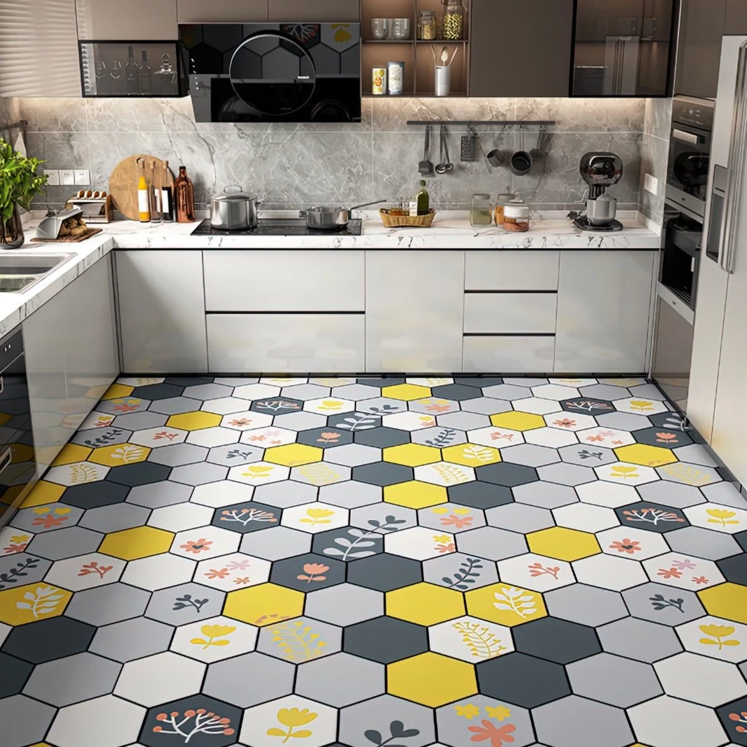 防油厨房专用加厚地垫防水防滑地毯满铺耐脏餐厅免洗可擦垫子脚垫