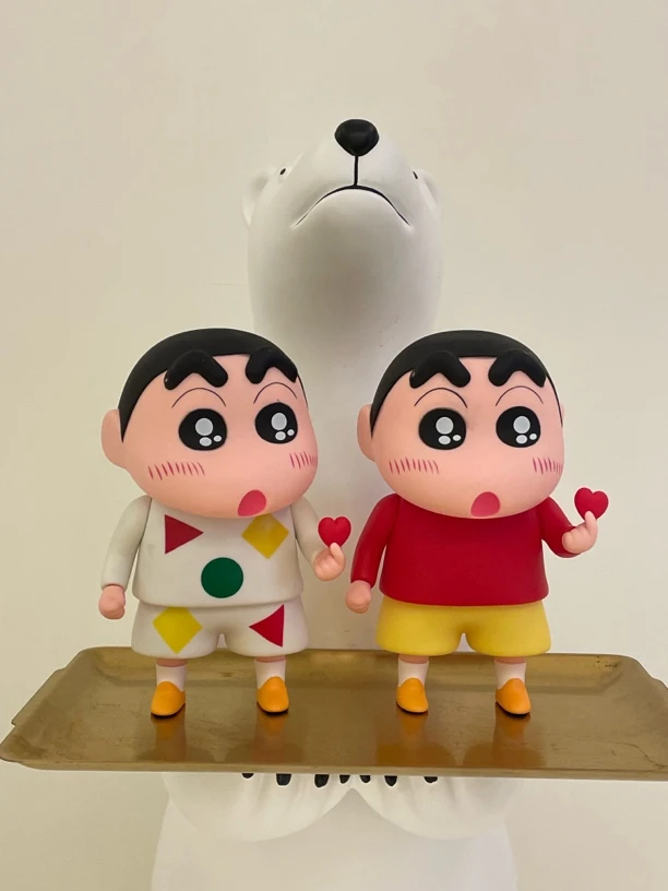 23cm中号蜡笔小新野原新之助家居桌面摆件生日礼物