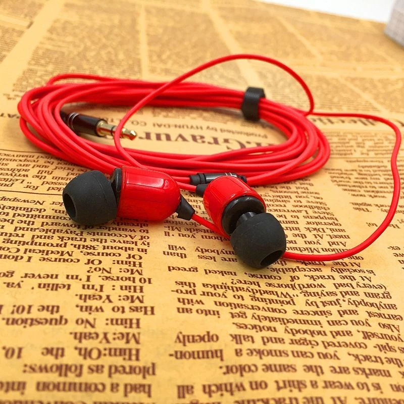 【热销耳机】3米加长线长款直播防丢监听手机电脑声卡有线防丢通用