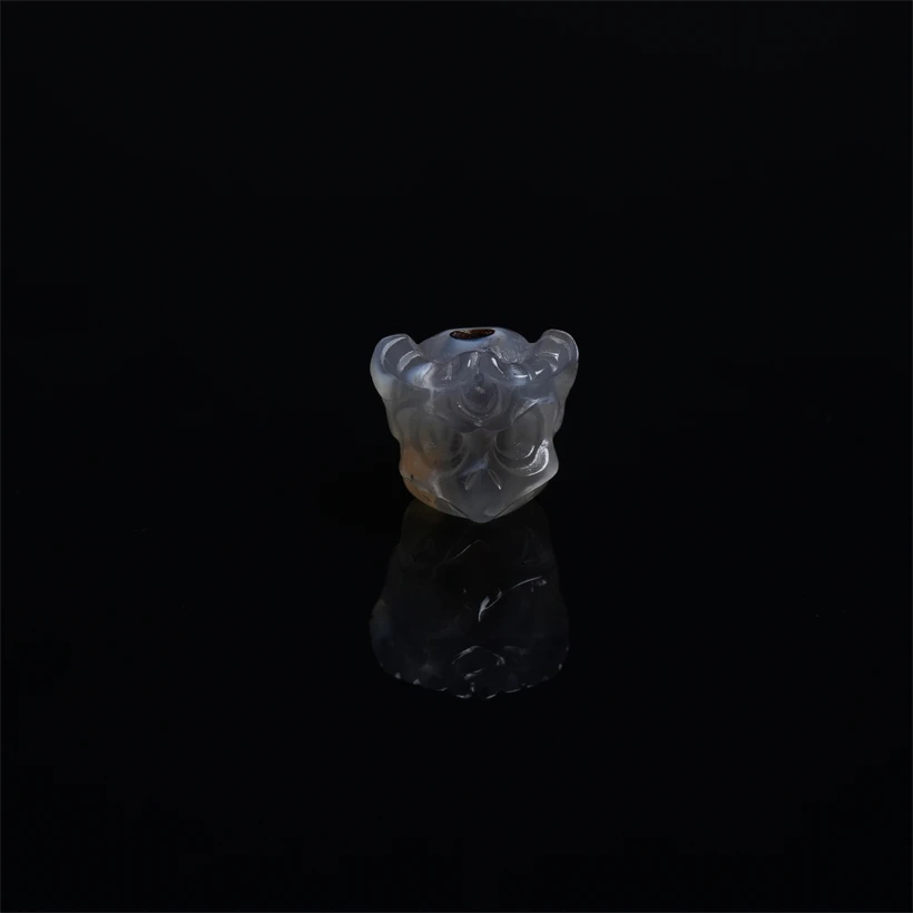 钰澜文玩玛瑙大鹏鸟13mm一颗-隔珠配珠背云精工雕刻配饰多样性