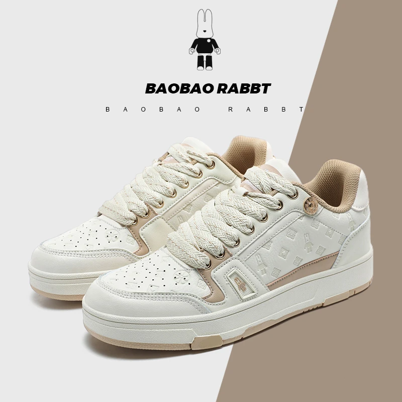 香港暴暴兔2025复古非凡国潮女鞋休闲板鞋男百搭潮流小众ins29001