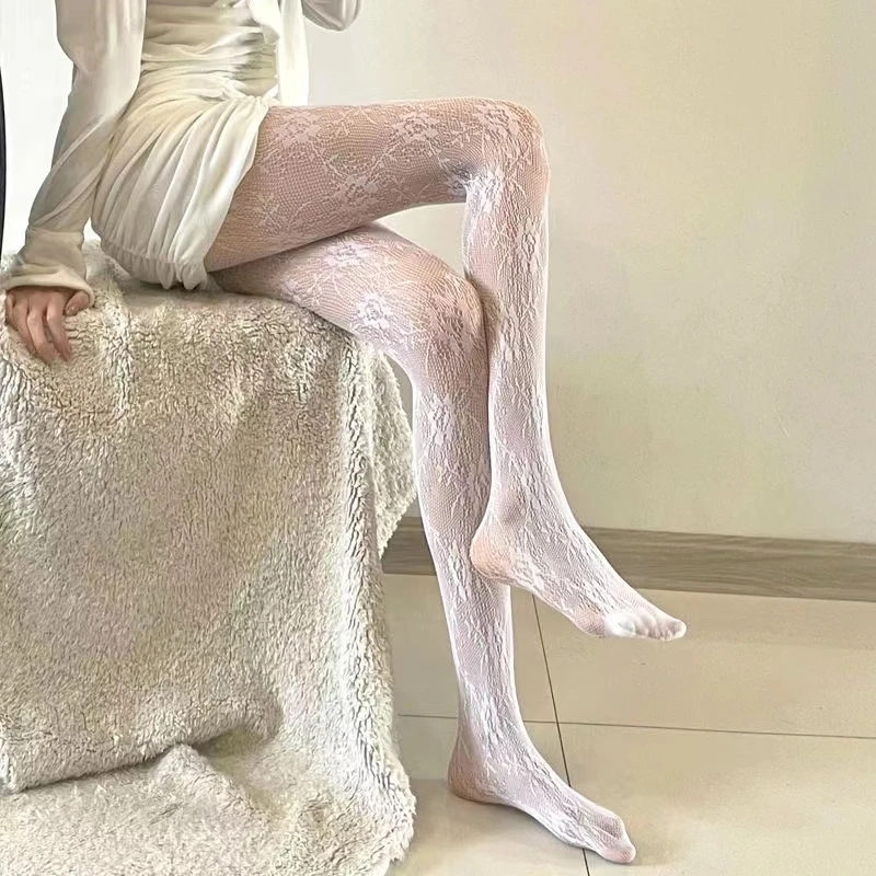 八伍家 性感情q黑丝渔网连裤袜情调约会高级丝袜情趣诱惑高筒袜