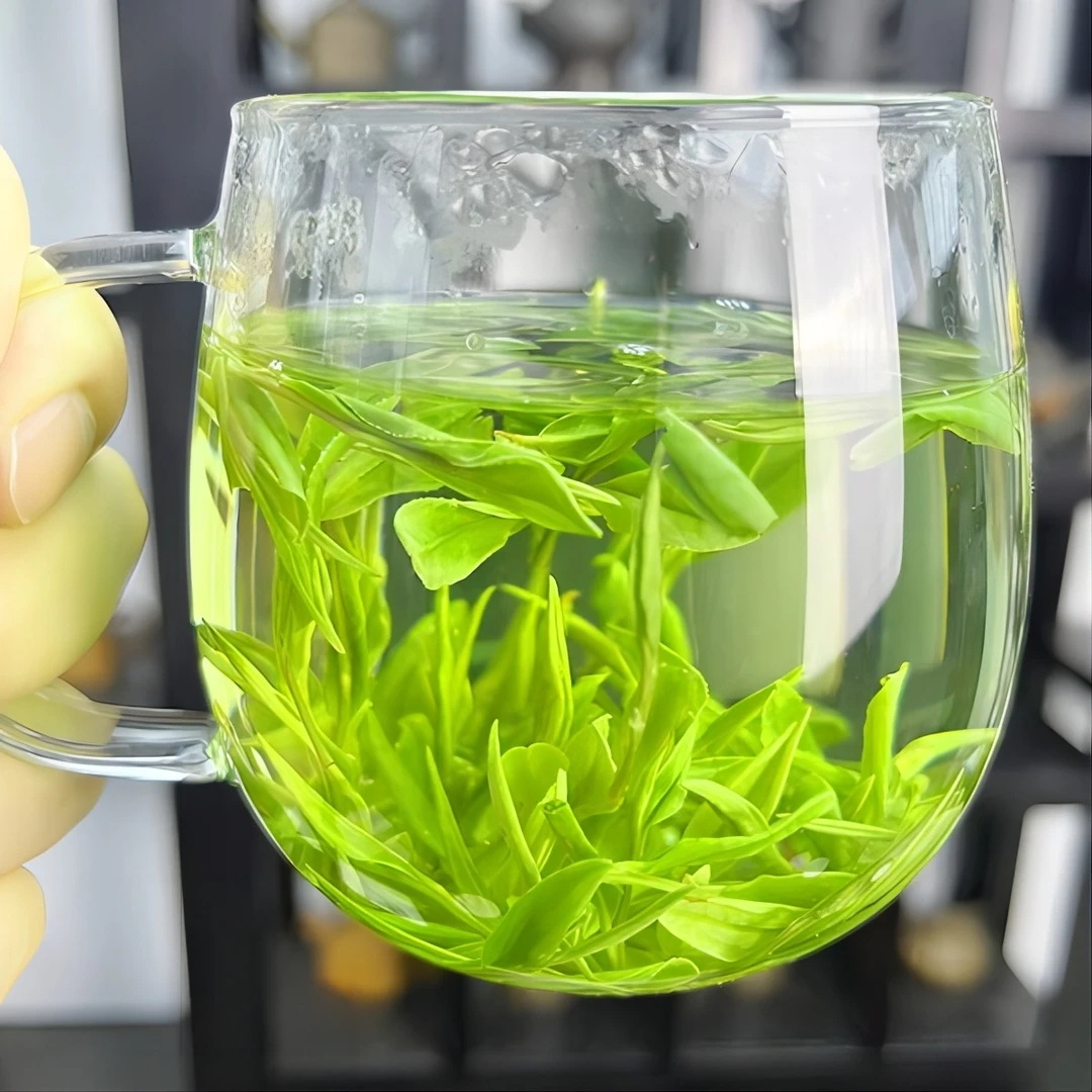 【嫩芽白茶】安吉明前高山新茶春茶正宗绿茶叶罐装鲜爽回甘节日送礼