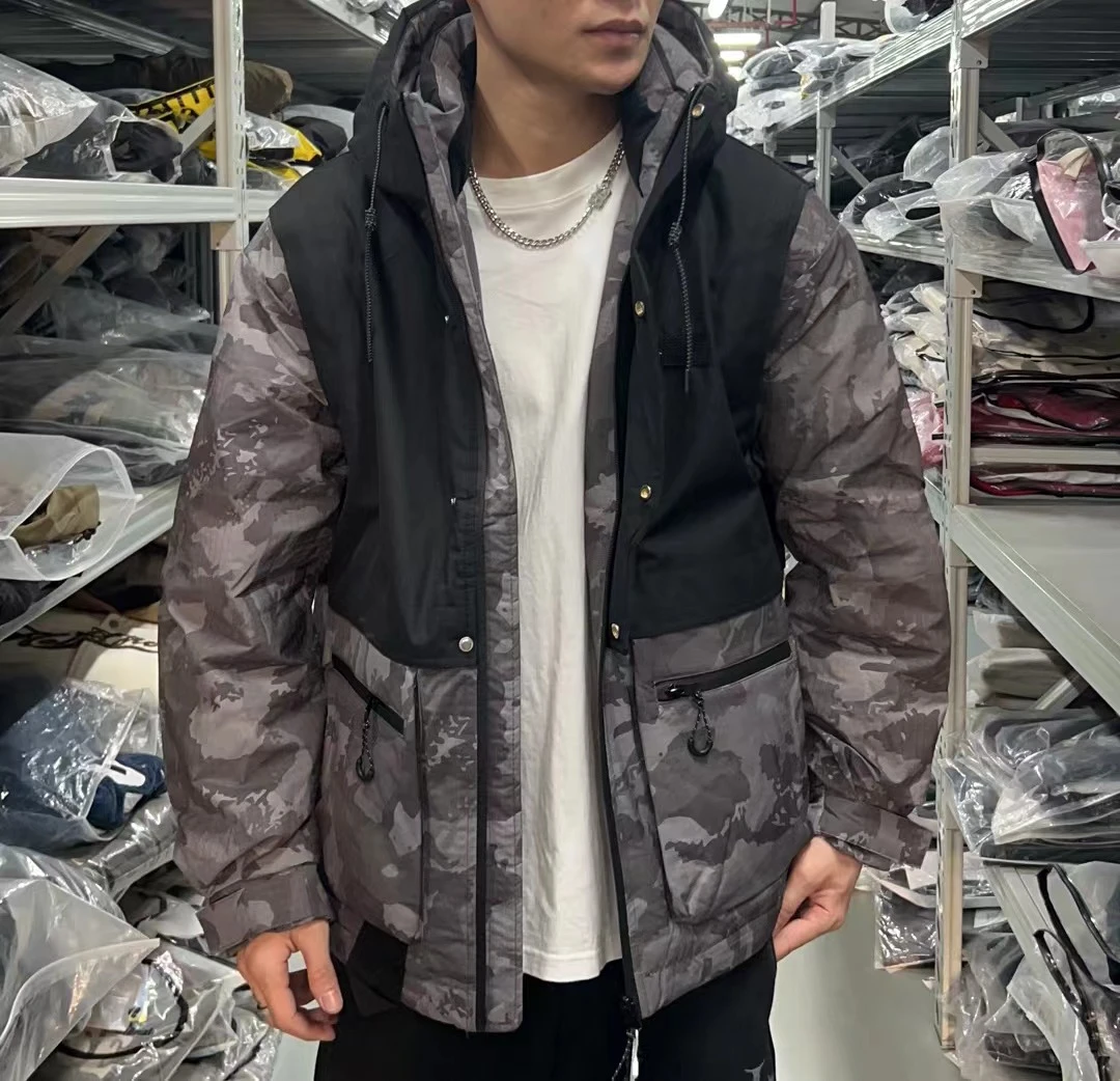 318 素劲  潮牌 男女户外休闲羽服外套 YR7718 宝 G31