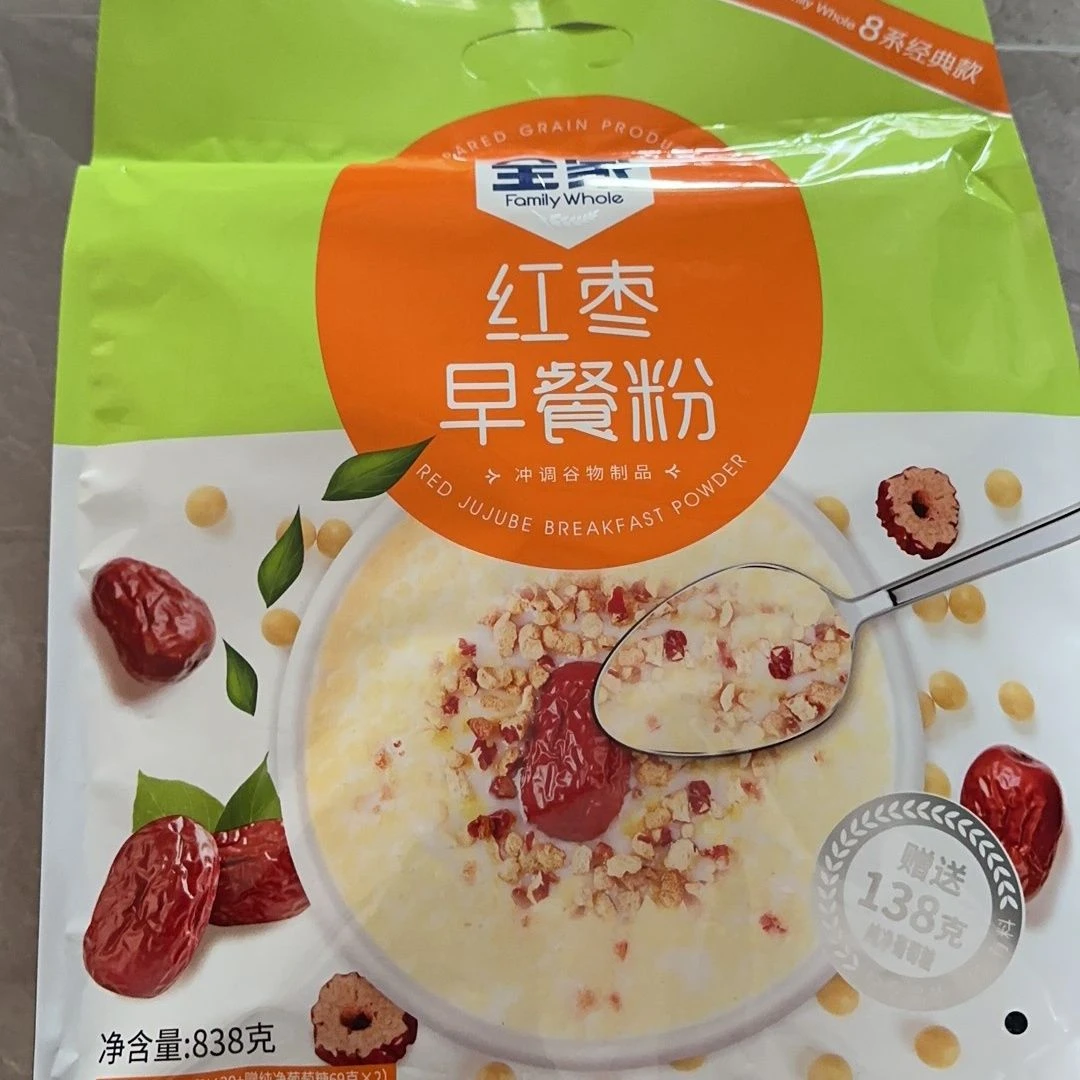 全家红枣豆奶谷粉营养早餐饱腹代餐独立包装豆奶粉